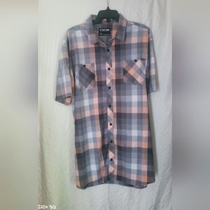 EUC Zoo York Unbreakable button up shirt